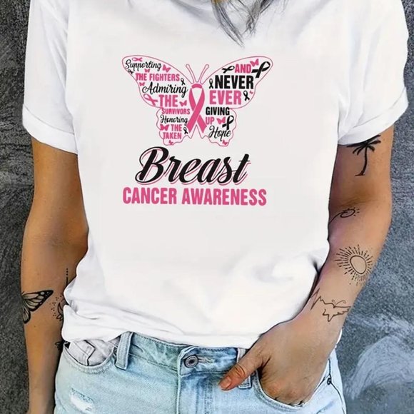 Breast Cancer Awareness T-shirt 🎀 - Picture 1 of 1